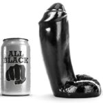 All Black-Dildo Realistisch 18 cm-Waterproof · Sextoys