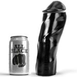 All Black-Dildo Realistisch 20 cm-Waterproof · Sextoys