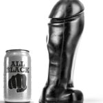 All Black-Dong 22 cm Broad Toe-Silikon · Sextoys