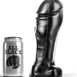 All Black-Dong 22 cm Broad Toe-Silikon · Sextoys