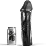 All Black-Dildo 28 cm ohne Hoden-Silikon · Sextoys