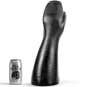 All Black-Dildo für Fisting 39 cm-Silikon · Sextoys