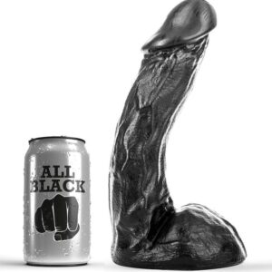 All Black-Dong 23 cm-Silikon · Sextoys