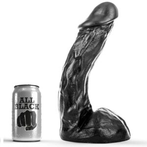 All Black-Dong 28 cm-PVC · Sextoys