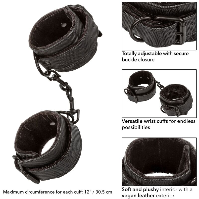 Calexotics-Handschellen Boundless für Handgelenke-Ökologische Haut · Bondage & Handschellen (Bild 5)