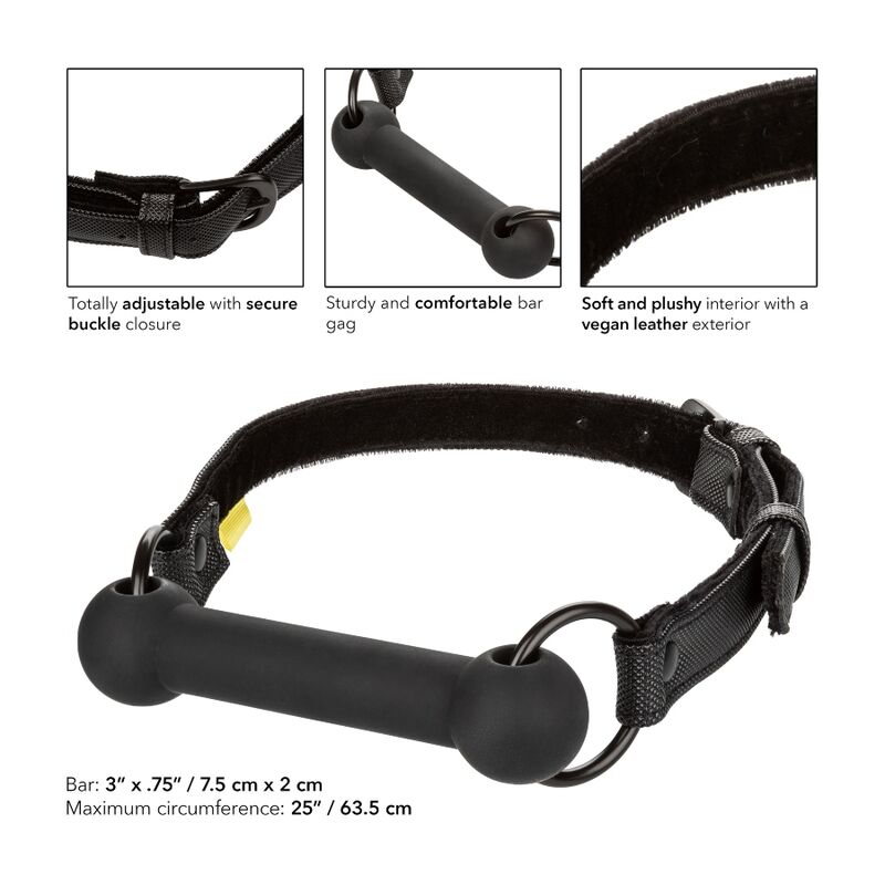Calexotics-Boundless Bar Gag-Silikon · Bondage & Handschellen (Bild 4)