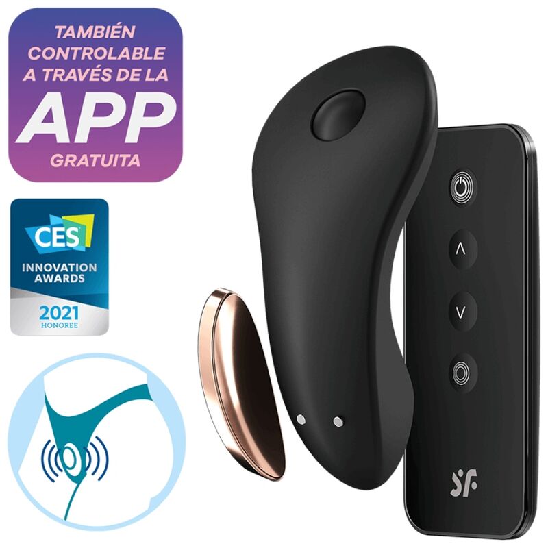 Satisfyer Connect-Kleine Vibrator Geheimnis für Slip, Kontrolle · Vibratoren (Bild 5)