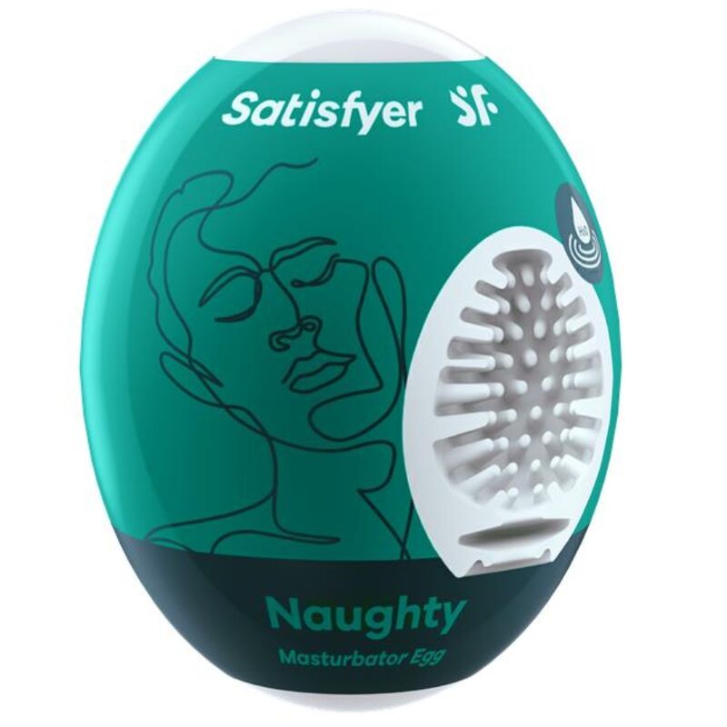 Satisfyer Eggs-Naughty O Masturbator-TPE · Sextoys