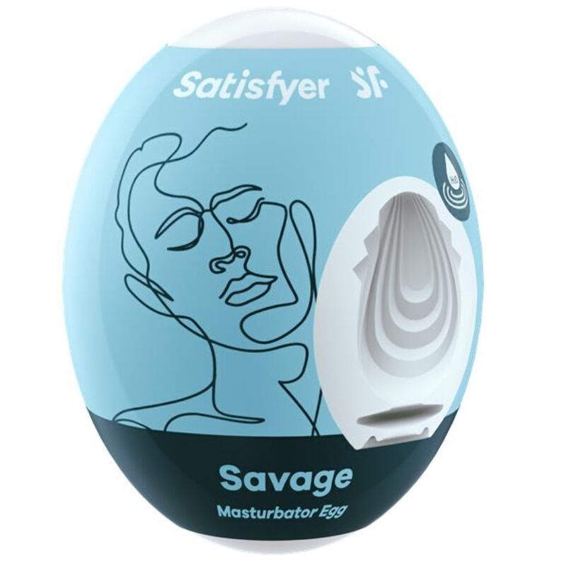 Satisfyer Eggs-Savage O Masturbator-TPE · Sextoys