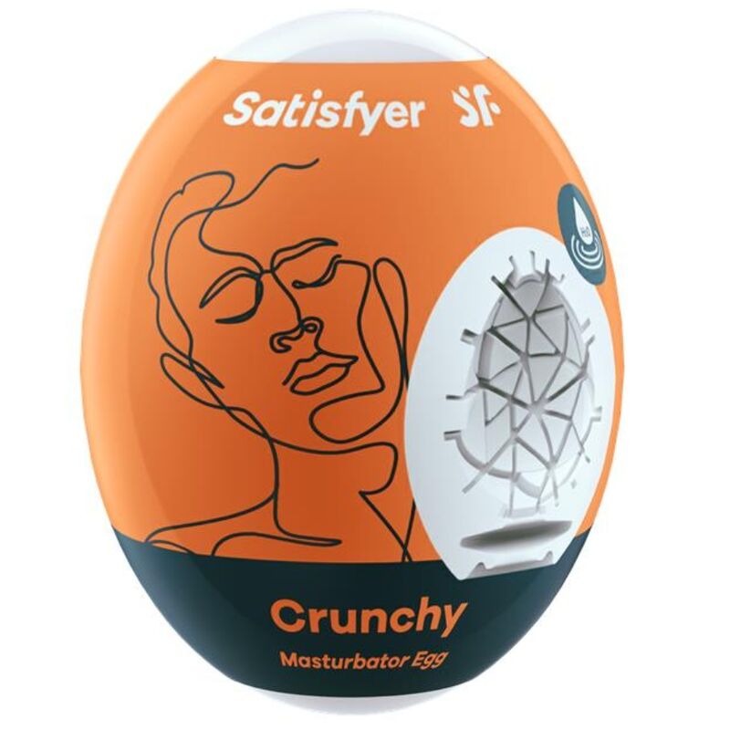Satisfyer Eggs-O Masturbator Crunchy-TPE · Sextoys