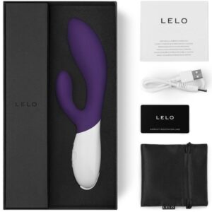 Lelo-Ina Wave 2 Vibrator Rabbit WaveMotion Silikon · Vibratoren (Bild 3)