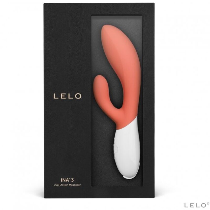 Lelo-Ina 3 Luxury Coral Rabbit Vibrator-Silikon, 10 Geschwindigkeiten · Vibratoren (Bild 3)