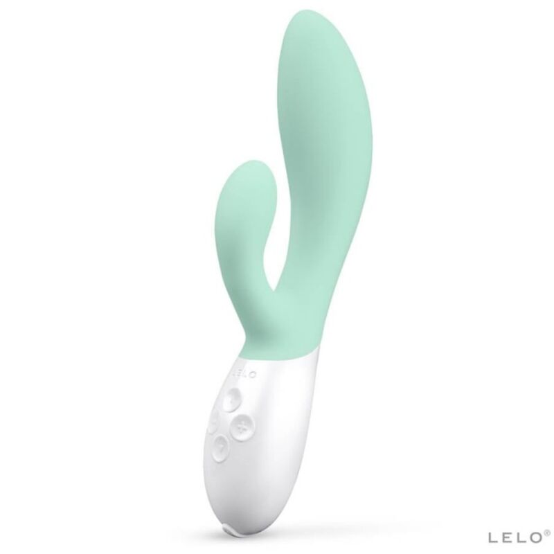 Lelo-Ina 3 Green Rabbit Vibrator Luxury Seaweed-Silikon, 10 Geschwindigkeiten · Vibratoren