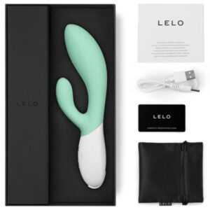 Lelo-Ina 3 Green Rabbit Vibrator Luxury Seaweed-Silikon, 10 Geschwindigkeiten · Vibratoren (Bild 5)