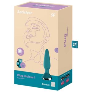 Satisfyer Connect-Plug-ilicious 1 Plug Vibrator Grün-Silikon · Vibratoren (Bild 4)
