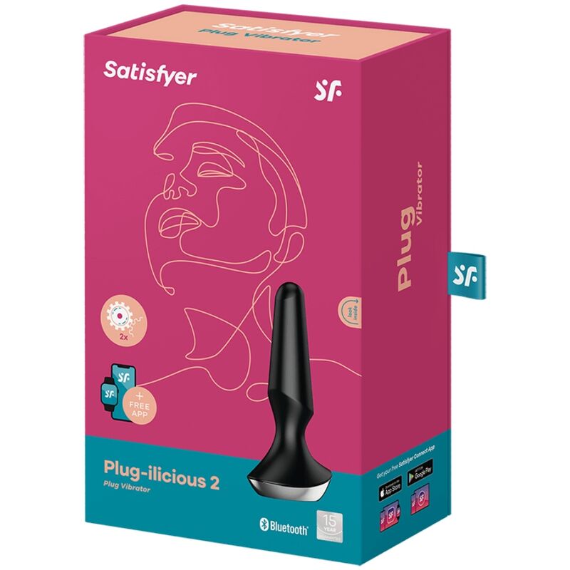 Satisfyer Connect-Plug Ilicious 2 Plug Vibrator Schwarz-Silikon · Vibratoren (Bild 5)