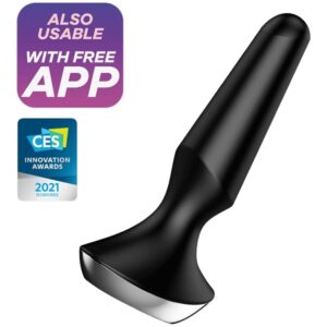 Satisfyer Connect-Plug Ilicious 2 Plug Vibrator Schwarz-Silikon · Vibratoren