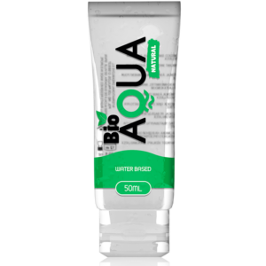 Bioaqua-Gleitgel mit natürlichen Zutaten, Wasserbasis, 50 ml · Kosmetika & Aphrodisiaka