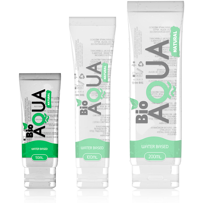Bioaqua-Gleitgel mit natürlichen Zutaten, Wasserbasis, 50 ml · Kosmetika & Aphrodisiaka (Bild 2)