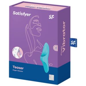 Satisfyer Vibrator-Teaser Vibrator von Finger Blue Light-Silikon · Vibratoren (Bild 5)