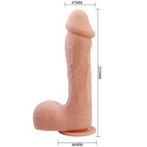 Baile Dildos-Johnson Dildo Realistische Haut 22 cm-Saugnapf · Vibratoren (Bild 2)