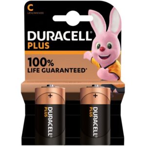 Duracell-Plus Power Batterie Alcalina C LR14, 2 Stk. · Batterien & Zubehör