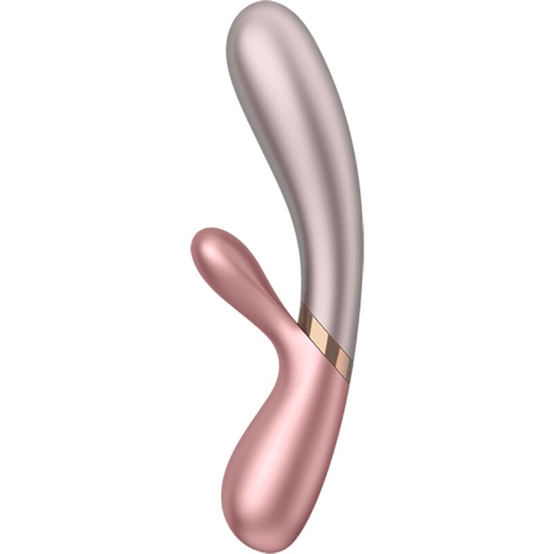 Satisfyer Connect-Hot Lover Vibrator Rosa & Beige-Silikon, 12 · Vibratoren (Bild 2)