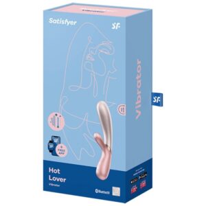 Satisfyer Connect-Hot Lover Vibrator Rosa & Beige-Silikon, 12 · Vibratoren (Bild 3)