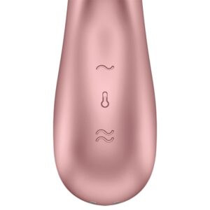 Satisfyer Connect-Hot Lover Vibrator Rosa & Beige-Silikon, 12 · Vibratoren (Bild 5)