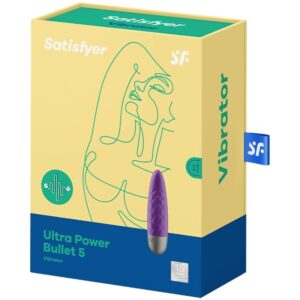 Satisfyer Vibrator-Ultra Power Bulletin 5 Lila-Silikon, 12 Geschwindigkeiten · Vibratoren (Bild 4)