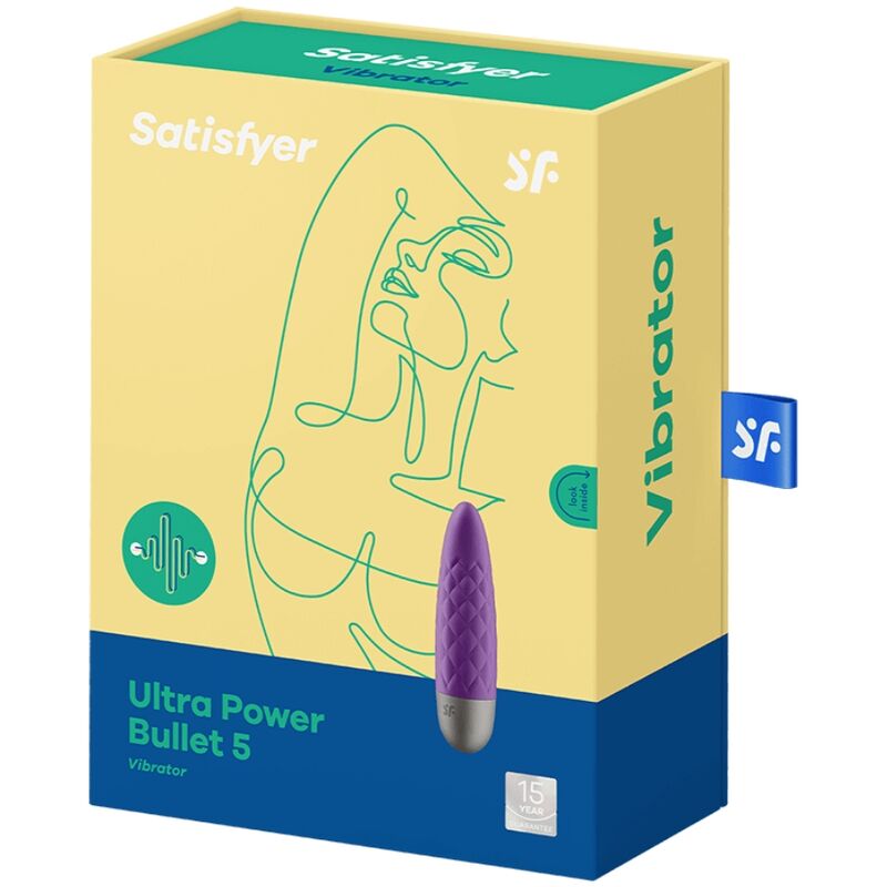 Satisfyer Vibrator-Ultra Power Bulletin 5 Lila-Silikon, 12 Geschwindigkeiten · Vibratoren (Bild 4)