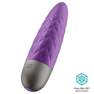 Satisfyer Vibrator-Ultra Power Bulletin 5 Lila-Silikon, 12 Geschwindigkeiten · Vibratoren