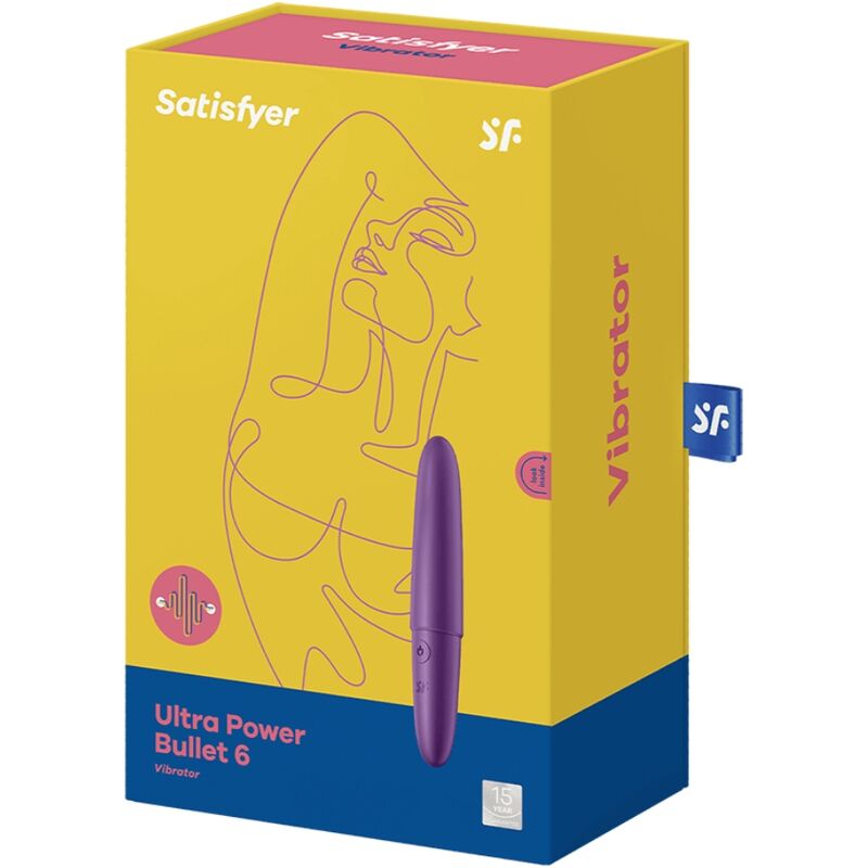 Satisfyer Vibrator-Ultra Power Bulletin 6 Silikon, 12 Geschwindigkeiten · Vibratoren (Bild 2)