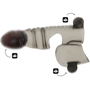 Ohmama-Penishülle und 3-motorige Hoden · Sextoys (Bild 3)