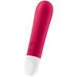 Satisfyer Vibrator-Ultra Power Bulletin 1 Rot-Silikon, 12 Geschwindigkeiten · Vibratoren