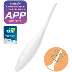 Satisfyer Connect-Twirling Joy Vibrator für Klitoris · Vibratoren