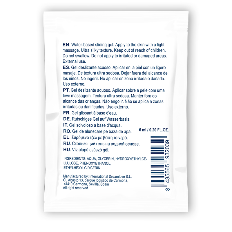 Waterfeel-Abrutschgel auf neutralem Wasser, 6 ml · Kosmetika & Aphrodisiaka (Bild 2)
