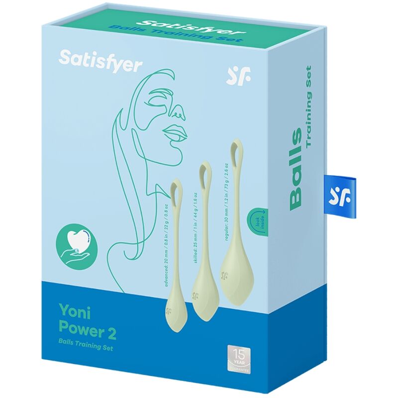 Satisfyer Balls-Yoni Power 2 Silikon Trainingsset · Sextoys (Bild 2)