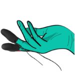 Electrastim-Explorer Elektrische Griffe für Finger-Silikon · Vibratoren
