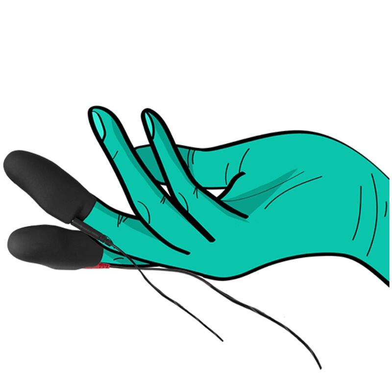 Electrastim-Explorer Elektrische Griffe für Finger-Silikon · Vibratoren