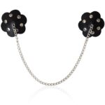 Ohmama Fetish-Schutzblätter für Brustwarzen mit Metallkette · Sextoys