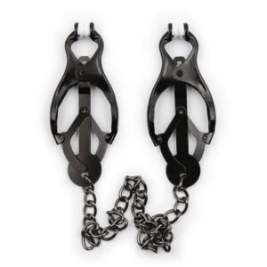 Ohmama Fetish-Möpse für japanische Ketten Nippel Schwarz-Metal · Sextoys (Bild 4)