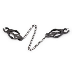 Ohmama Fetish-Möpse für japanische Ketten Nippel Schwarz-Metal · Sextoys (Bild 5)