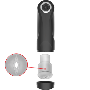 Jamyjob-Milker Stroker Funktion Up-down-TPE, Wasserdicht, Saugnapf · Vibratoren (Bild 3)