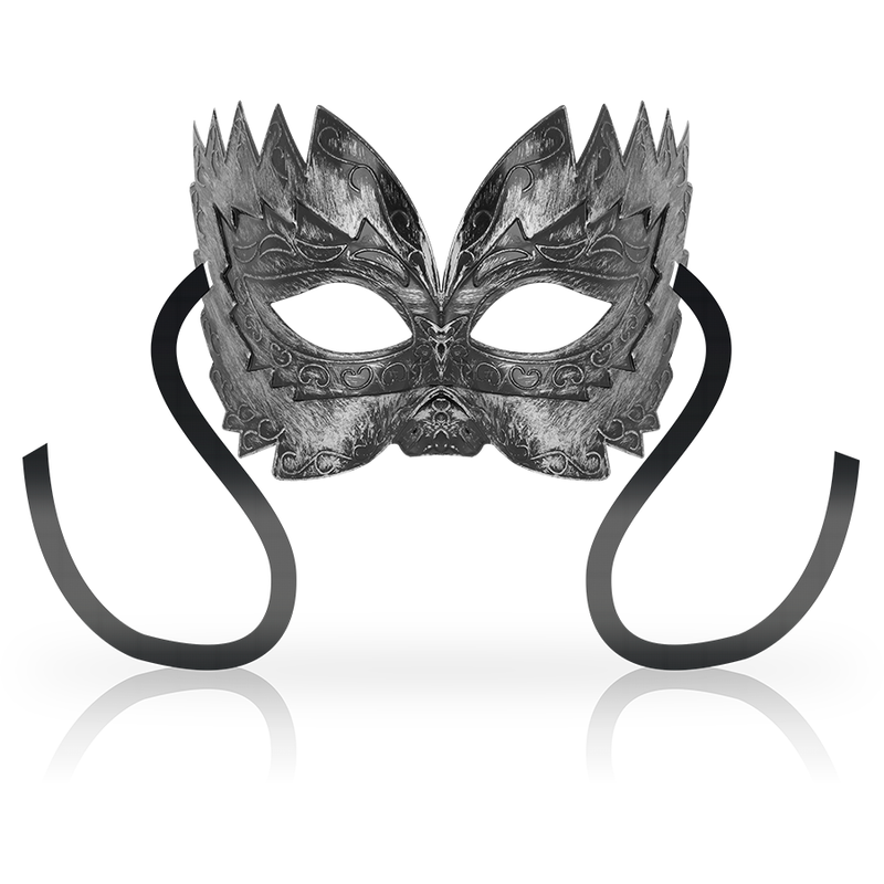 Ohmama Masks-Augenmaske im venezianischen Stil Silber
