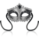 Ohmama Masks-Venezianische Maske Black Diamond Grau · Sextoys