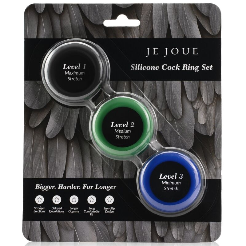 Je Joue-Silikon Penis Ringe Set · Sextoys (Bild 2)