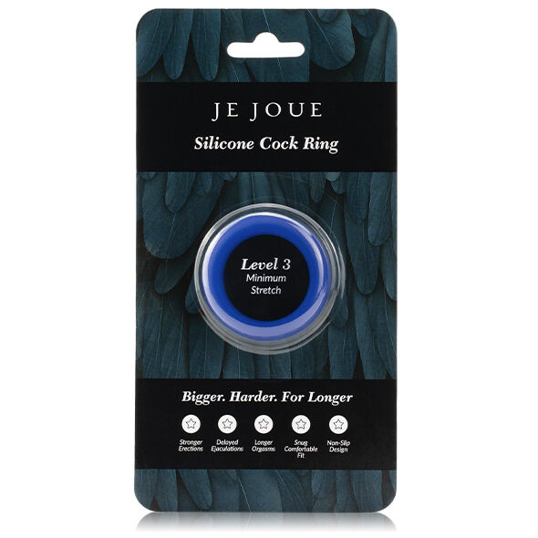 Je Joue-Ring aus Silikon Blau – Minimale Strangulation · Sextoys (Bild 6)
