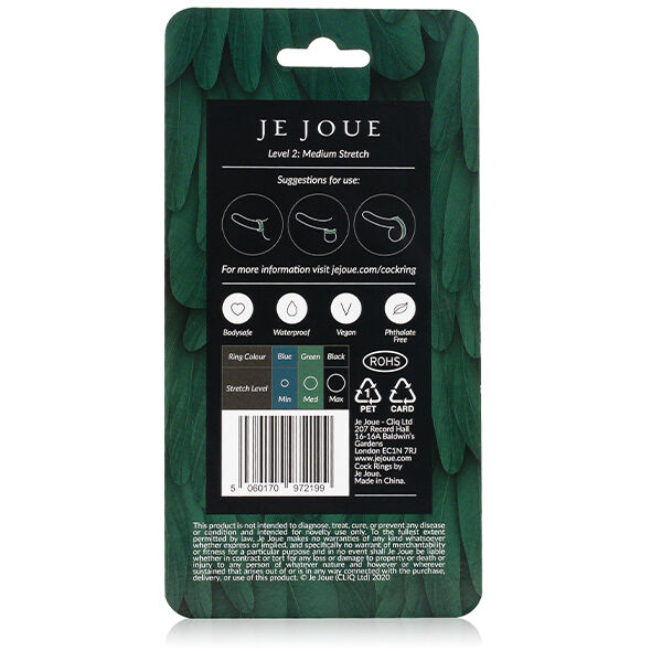 Je Joue-Grün Silikonring – Mittlerer Klemmstand · Sextoys (Bild 6)