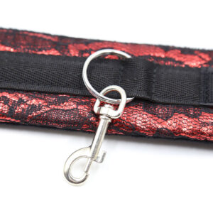 Ohmama Fetish-Handschellen Samt mit Nylon-PVC-Band · Sextoys (Bild 4)